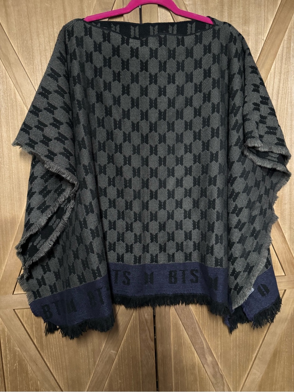 BTS EUC Big Hit Poncho One Size